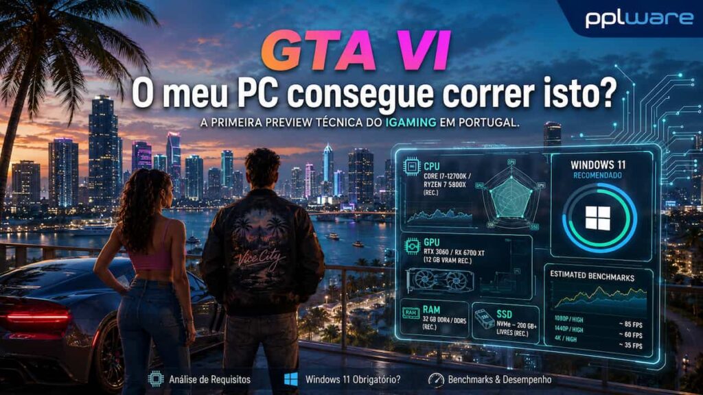 GTA 6 no PC: os requisitos estimados para 2027 e como preparar o setup